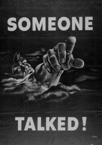Someone-Talked-World-War-II-Home-Front-Poster-by-Siebel-1942
